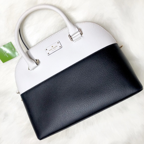kate spade Handbags - Kate Spade ♠️ NWT Black & White Satchel Bag